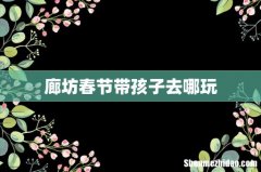 廊坊春节带孩子去哪玩