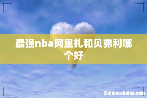 最强nba阿里扎和贝弗利哪个好