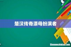 楚汉传奇漂母扮演者
