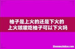 柚子是上火的还是下火的 上火咳嗽吃柚子可以下火吗