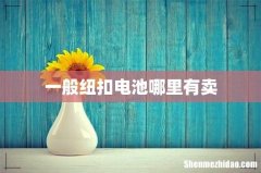 一般纽扣电池哪里有卖