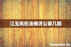 江玉凤在活佛济公第几部