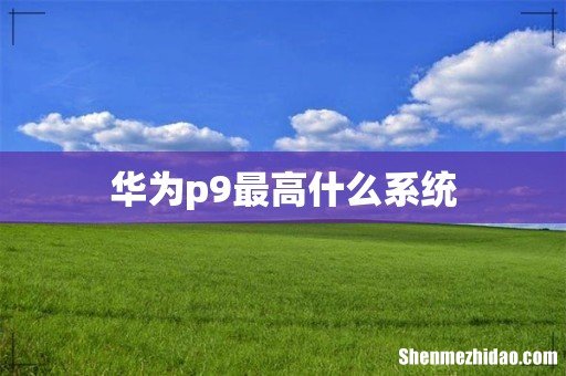 华为p9最高什么系统