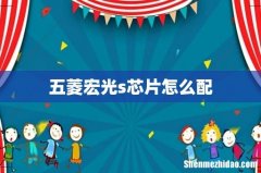 五菱宏光s芯片怎么配