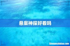 悬案神探好看吗