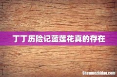 丁丁历险记蓝莲花真的存在