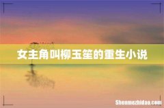 女主角叫柳玉笙的重生小说