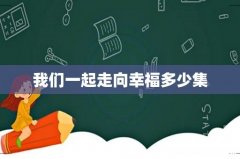 我们一起走向幸福多少集