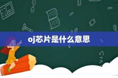 oj芯片是什么意思