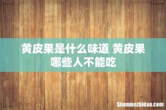 黄皮果是什么味道 黄皮果哪些人不能吃