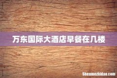 万东国际大酒店早餐在几楼
