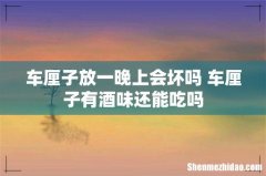 车厘子放一晚上会坏吗 车厘子有酒味还能吃吗