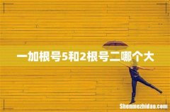 一加根号5和2根号二哪个大