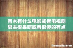 有木有什么电影或者电视剧男主很呆萌或者很傻的有点弱智的感觉是古装片