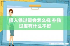 摄入铁过量会怎么样 补铁过度有什么不好