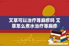 艾草可以治疗荨麻疹吗 艾草怎么煮水治疗荨麻疹