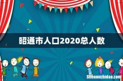 昭通市人口2020总人数