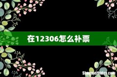 在12306怎么补票