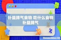 补益脾气食物 吃什么食物补益脾气