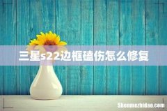三星s22边框磕伤怎么修复