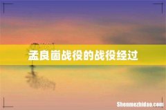 孟良崮战役的战役经过