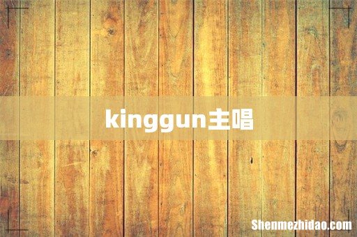kinggun主唱