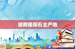湖南锂辉石主产地