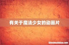 有关于魔法少女的动画片