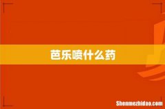 芭乐喷什么药