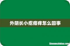 外阴长小疙瘩痒怎么回事