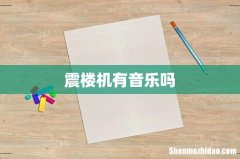 震楼机有音乐吗