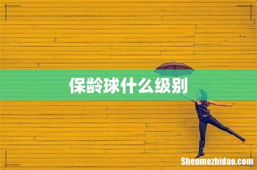 保龄球什么级别