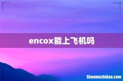 encox能上飞机吗