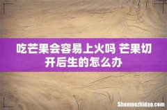 吃芒果会容易上火吗 芒果切开后生的怎么办