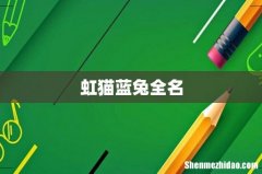 虹猫蓝兔全名