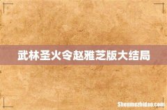 武林圣火令赵雅芝版大结局