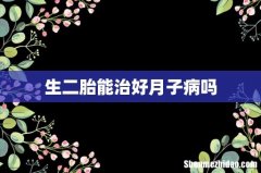 生二胎能治好月子病吗