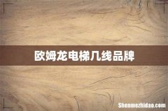 欧姆龙电梯几线品牌