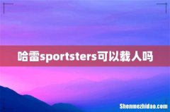 哈雷sportsters可以载人吗