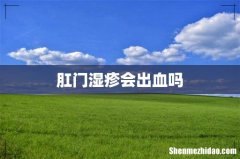 肛门湿疹会出血吗