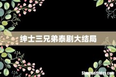 绅士三兄弟泰剧大结局