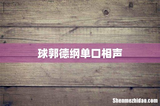 球郭德纲单口相声
