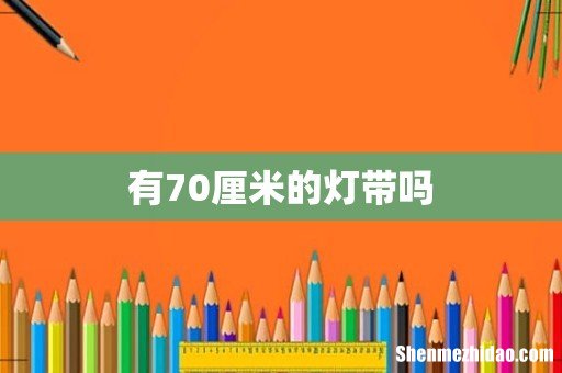 有70厘米的灯带吗
