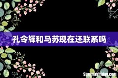 孔令辉和马苏现在还联系吗