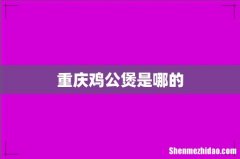 重庆鸡公煲是哪的