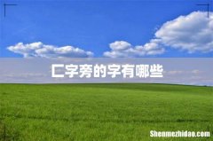 匚字旁的字有哪些
