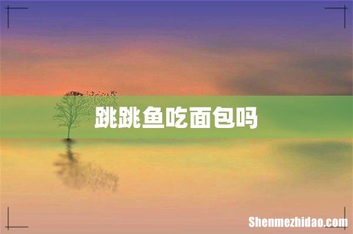 跳跳鱼吃面包吗