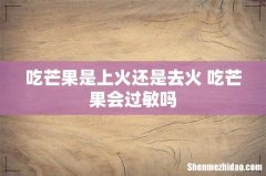 吃芒果是上火还是去火 吃芒果会过敏吗