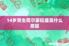 14岁男生荷尔蒙旺盛是什么原因