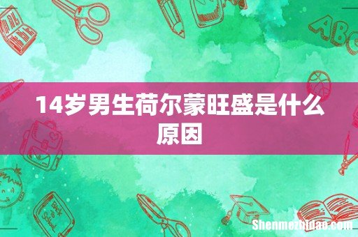 14岁男生荷尔蒙旺盛是什么原因